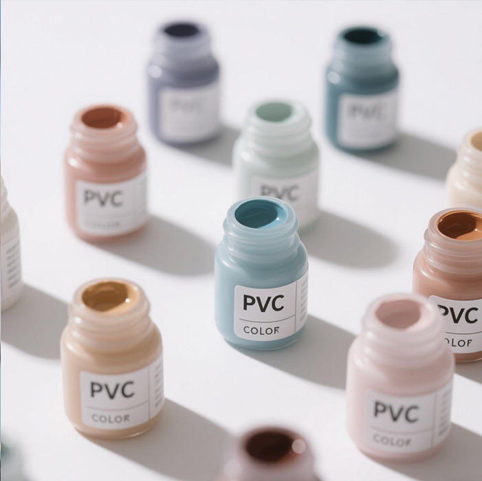 P V C 色膏色卡